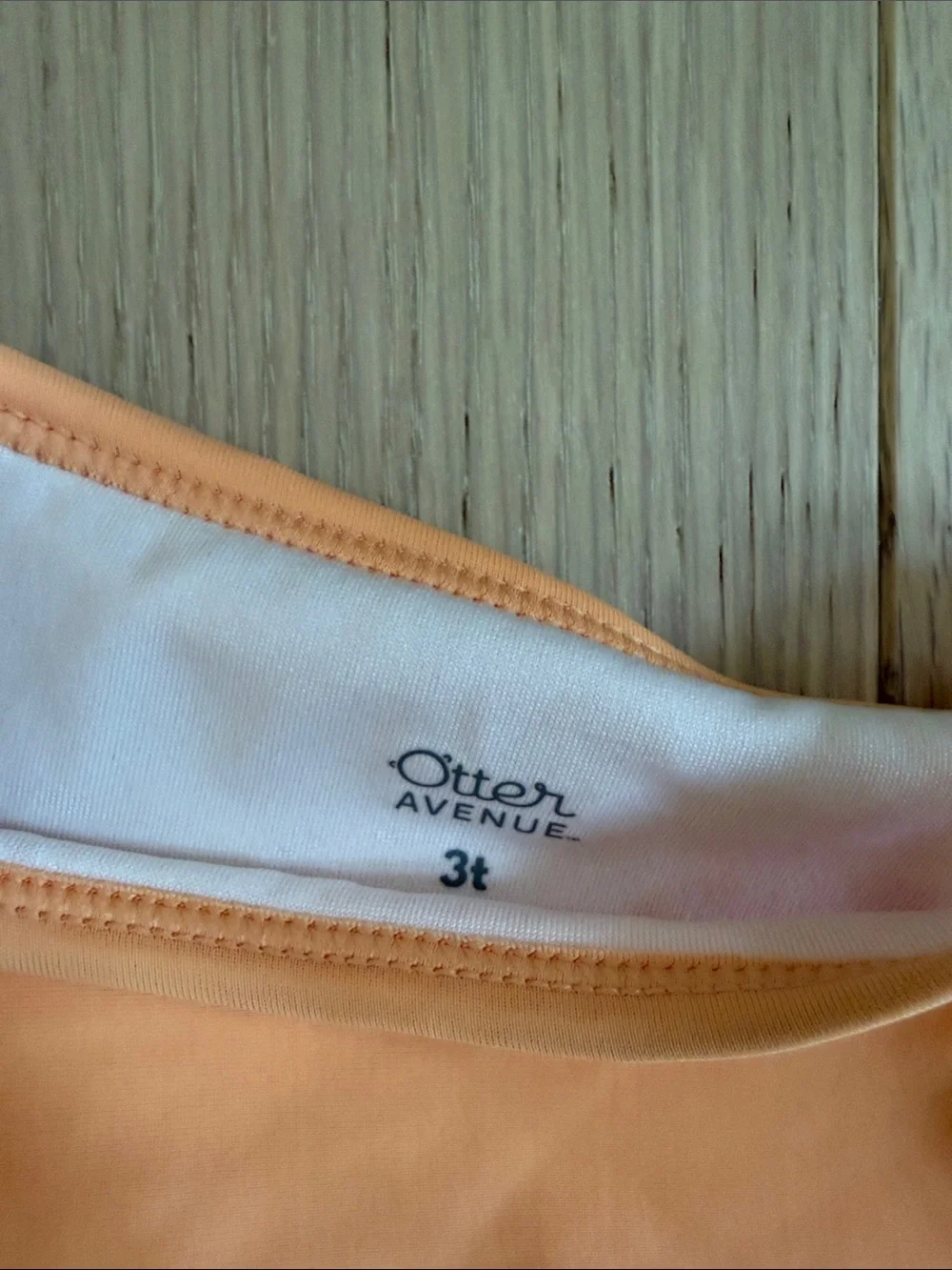 Carter's Peach Tankini with Yellow Flower Accents